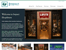 Tablet Screenshot of impactshopfitters.com